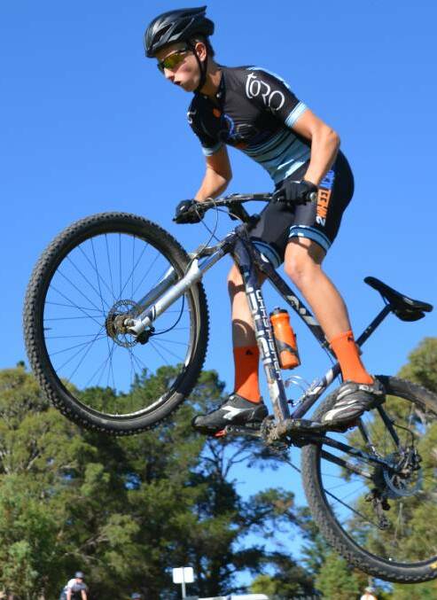 FLY HIGH: Evocities MTB series lands in Armidale this Sunday.