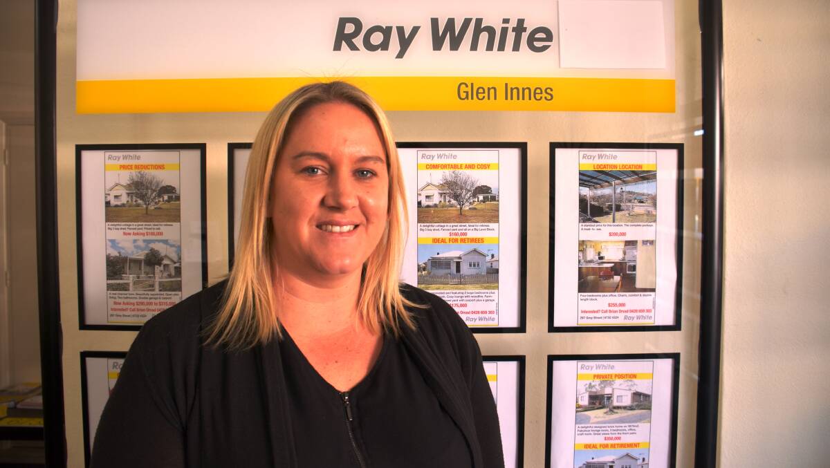 TITLE UNCERTAINTY: Local real estate agent Casey Grob said that the uncertainty of costs may unsettle buyers. Picture: Craig Thomson.