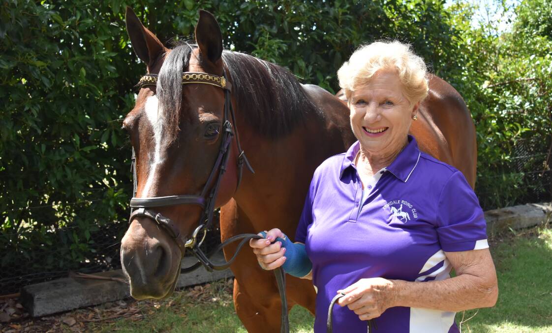 STRIDING OUT: Hyuna Curio and Carleen McPhie will compete at the Australian Stock Horse Nationals from this Friday. 