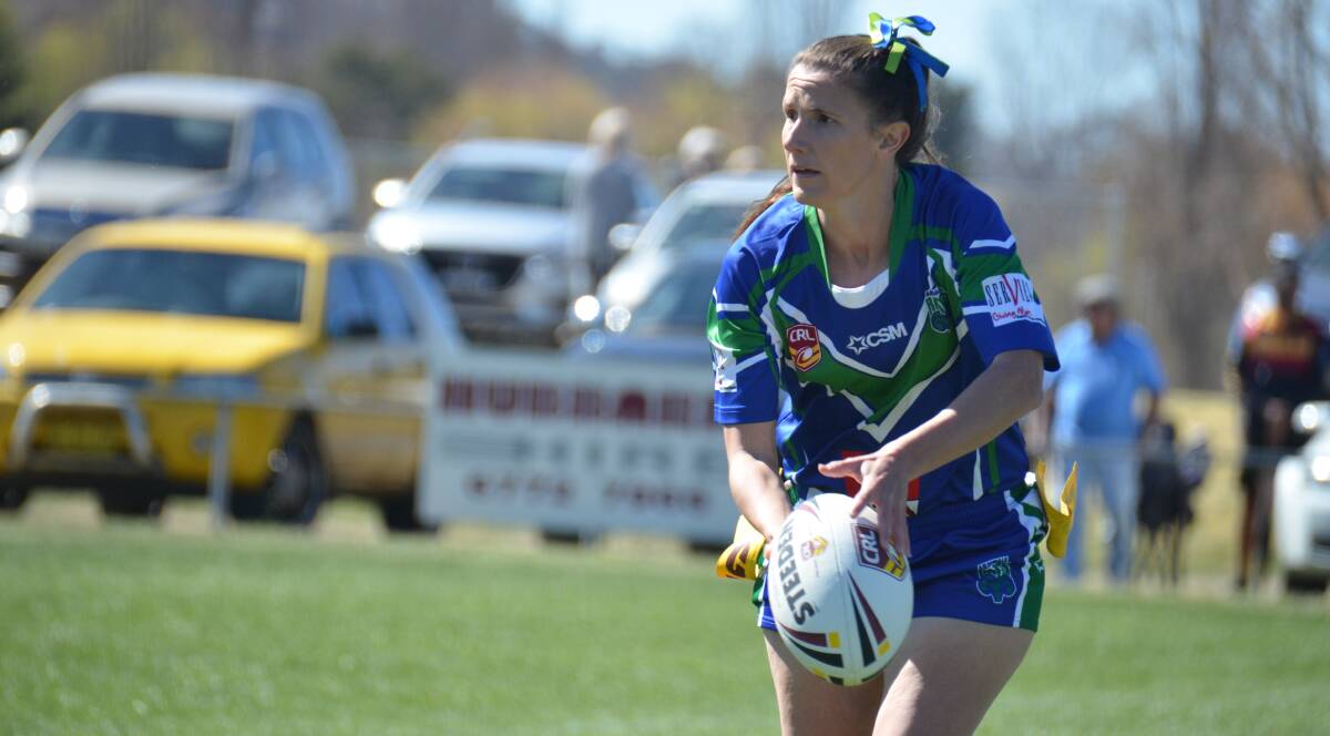 GEARING UP: Kate McCulloch will suit up for the Rams when the Group 19 rugby league nines competition begins in Armidale this Saturday. 