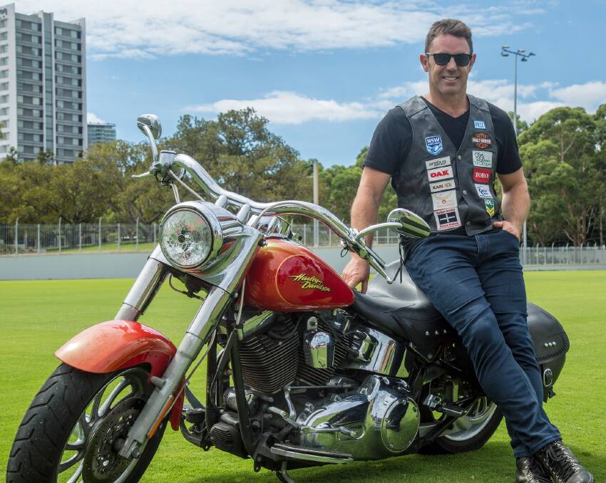 FUNDRAISING: Brad Fittler will be with former NRL stars Steve Menzies, Danny Buderus and Nathan Hindmarsh when Hogs for the Homeless comes to the region. Photo: Ryan Selvage - NSWRL. 