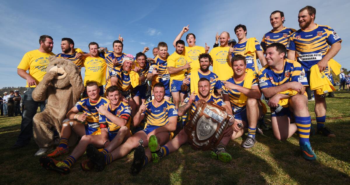RETURN: The Bundarra Bears are set to head back to Group 19 after winning the Group 4 second division premiership this year. Photo: Gareth Gardner. 