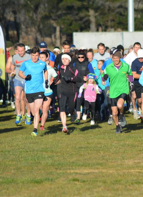 ON THE RUN: Armidale Parkrun will have pacesetters on the course.