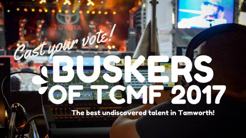 Cast your vote for the busker on Peel Street