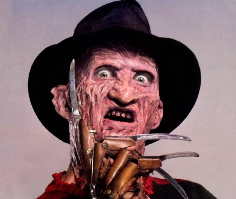 Reviled and rejoiced: Freddy Krueger; created by the late-great Wes Craven and brought to life by Robert Englund.