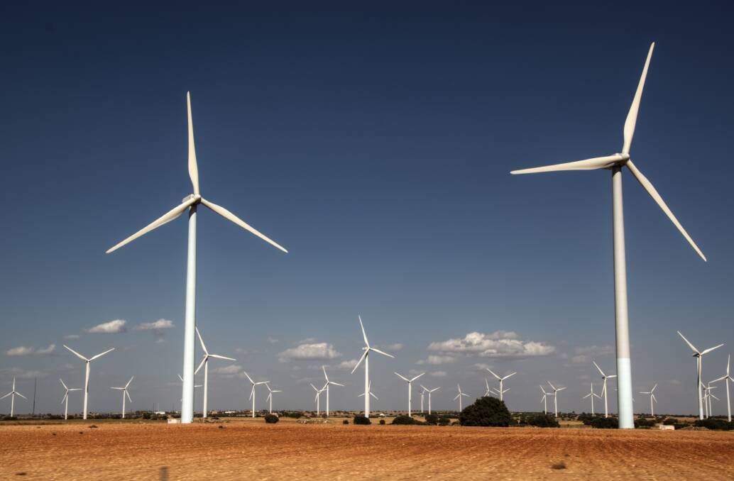 More than 30 wind turbines are set to dot the landscape near Bendemeer, Kentucky, and Uralla. File picture by Shutterstock