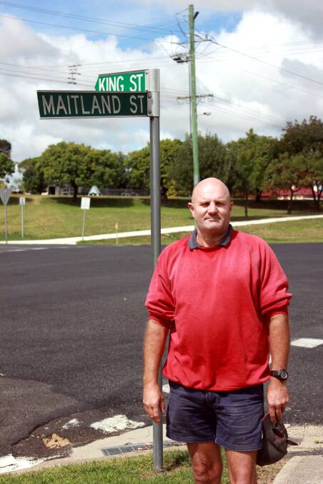 INTERSECTION INTERVENTION: Uralla resident John Carlon has called for changes to be made to the intersection of King and Maitland Streets after a number of serious crashes have occurred in the last few years.