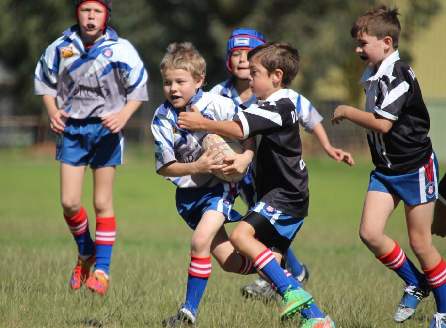Fun for all: Local junior rugby league players will join the rest of the country in introducing a new and safer version of the sport. Under six to under eight age groups will enjoy a more fun, friendly and free flowing game. 