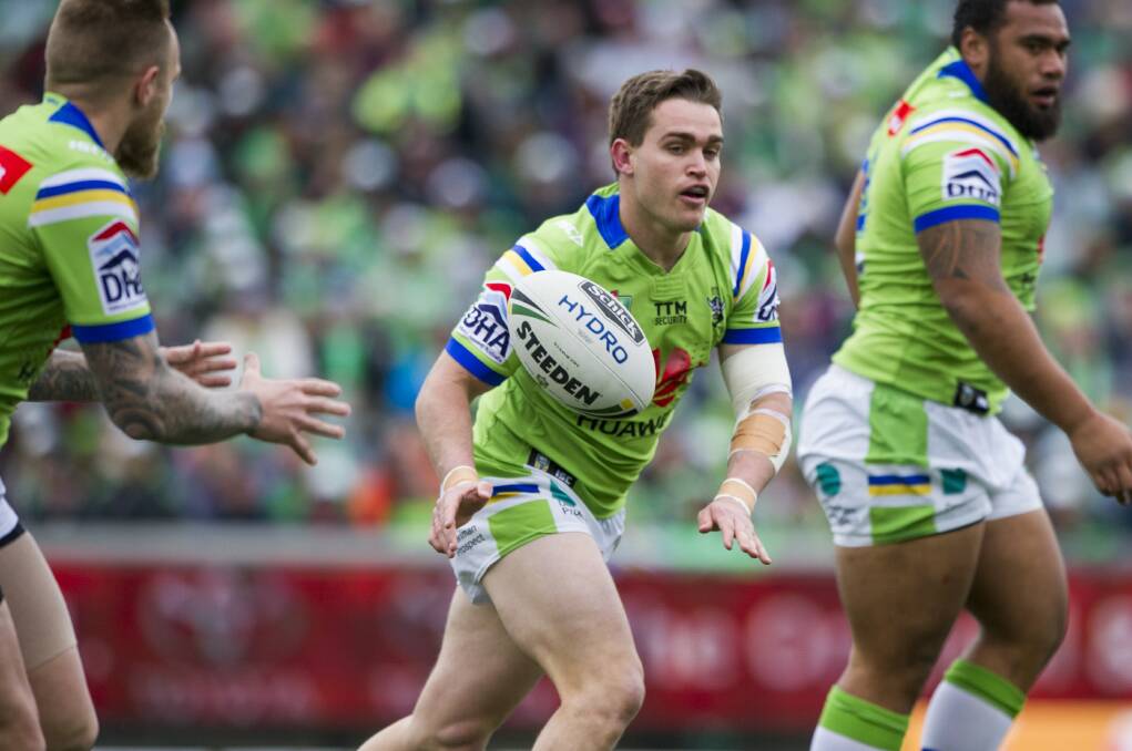 Opportunity knocks: Scone's Adam Clydsdale can carve out a role as back-up hooker to Josh Hodgson at Canberra this season. Photo: Jay Cronan/Canberra Times.