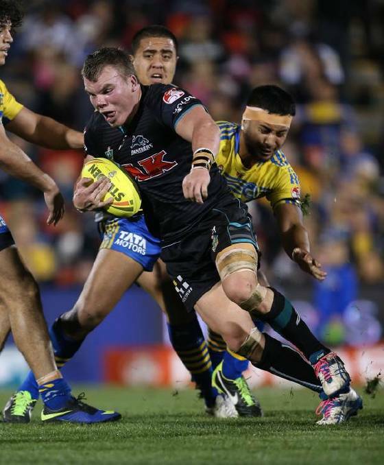 Panther to Bulldog: Quirindi's Andy Saunders has made the move from Penrith to Canterbury in a bid to crack it for a top-level opportunity.