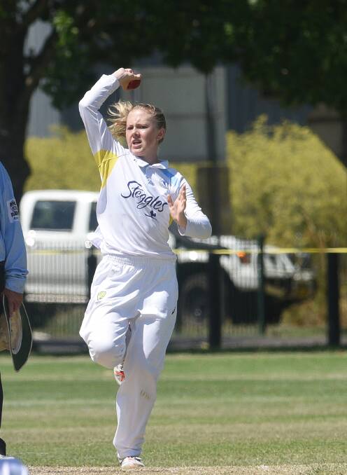 On target: Lara Graham took 5-1 for ACT-NSW Country on Sunday.