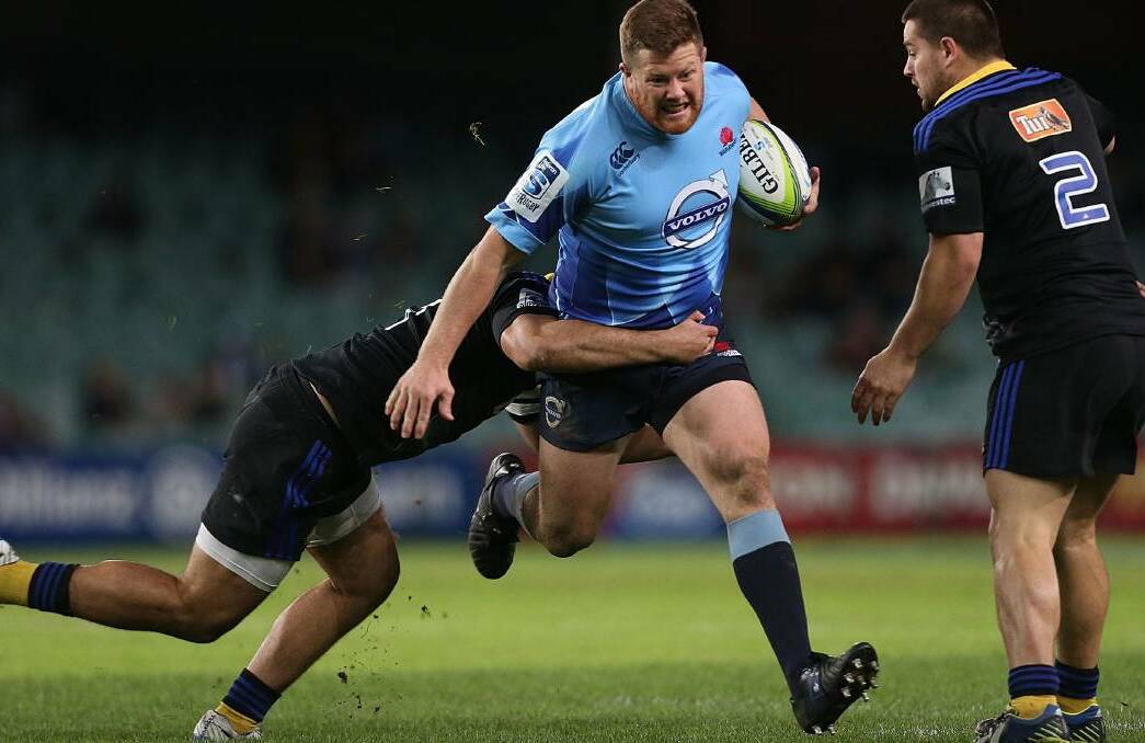 Bound for tens: Tamworth's Paddy Ryan has been named in a 26-man NSW Waratahs squad for the Global Tens in Brisbane on February 11-12.