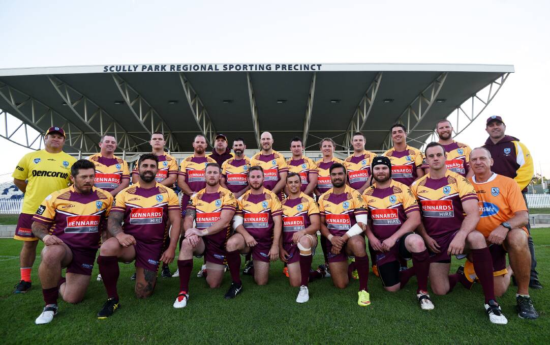Game effort: The Country side which took to the field in Tamworth on Wednesday night, but finished on the wrong end of a 46-18 scoreline against City.