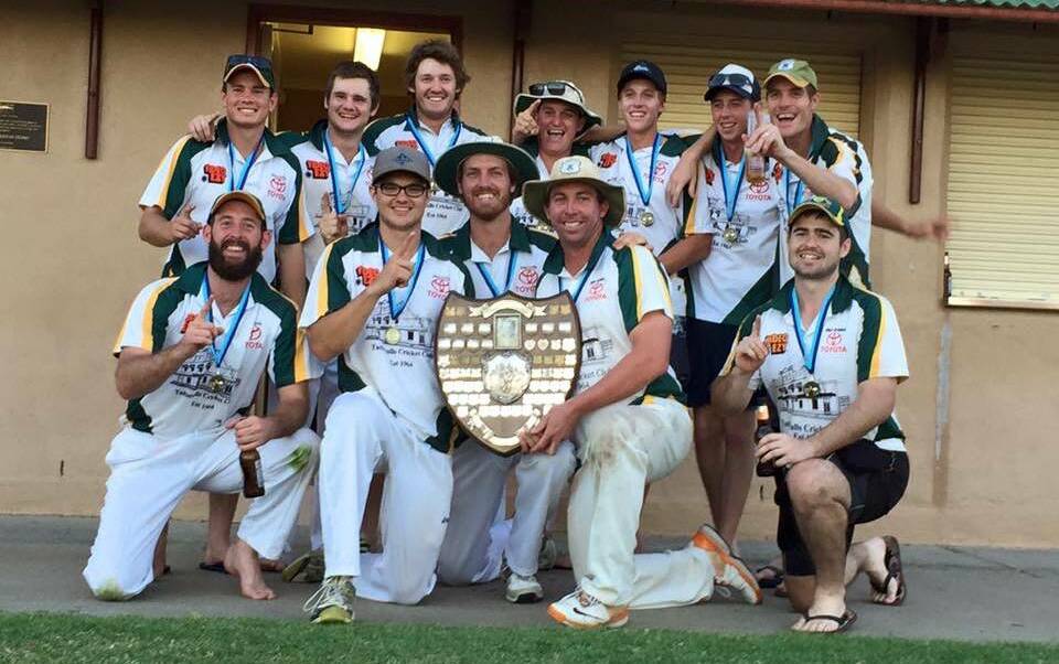 Exciting adventure: Tatts with the 2015/2016 Narrabri premiership. The club will in August head to Vanuatu.