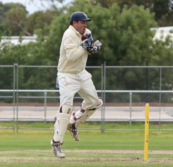 Safe hands: Tom Groth takes this catch playing for NSW Country against South Australia at last year's Australian Country Championships. The Tamworth skipper will on Wednesday begin his ninth campaign with the Bush Blues. 