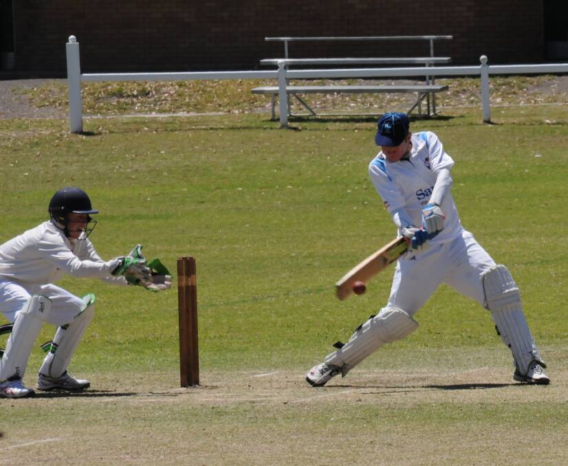 Shane Murphy was Narrabri's top-scorer in their opening Country Plate win over Gunnedah last week but could be shuffled down the order for their clash with Inverell on Sunday. Photo: Liam Hauser
