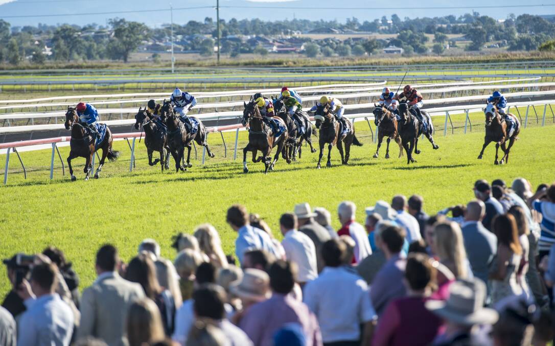 Home surge: The crowd cheers on the final stages of the John Clift Memorial, which was won by Kings of Leon. Photo: Peter Hardin
