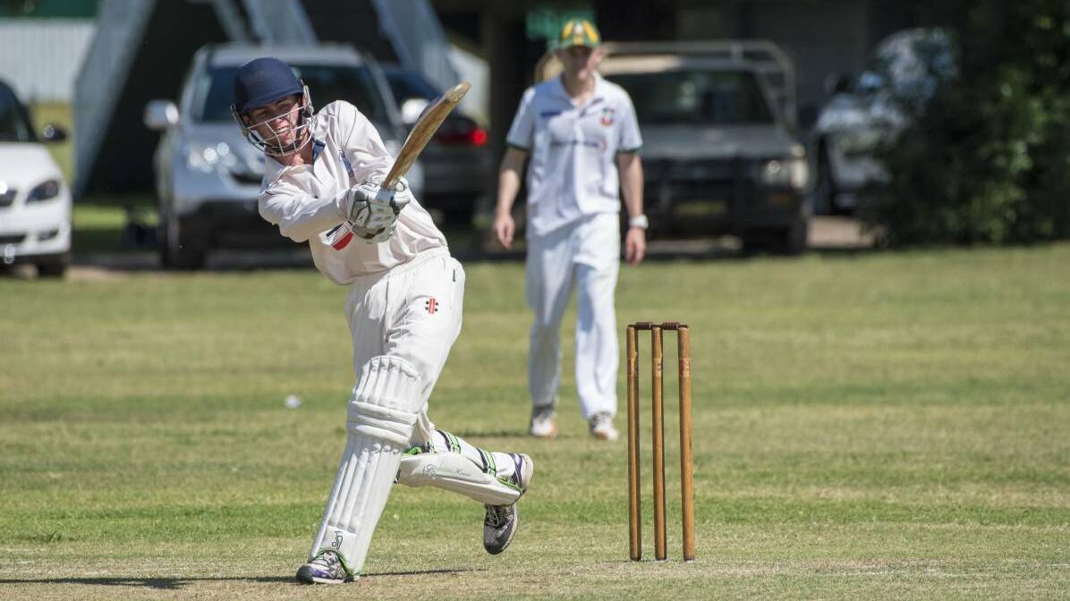 Caleb McNeill hit 40 as Souths made 240 against Old Boys on Saturday.