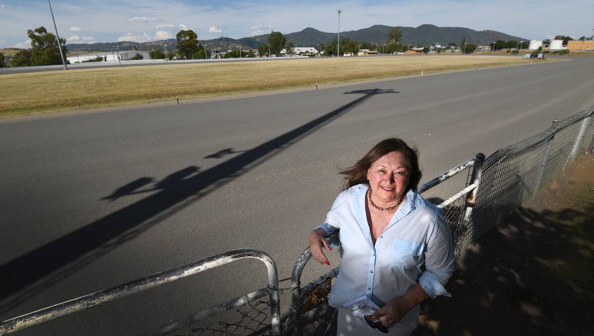 On track: New Tamworth Harness Racing Club chairperson Julie Maughan has been involved in the industry since her teens. Photo: Gareth Gardner 