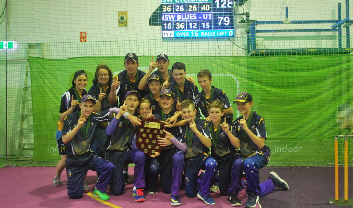 The successful NSW Cyclones 13&U boys side.