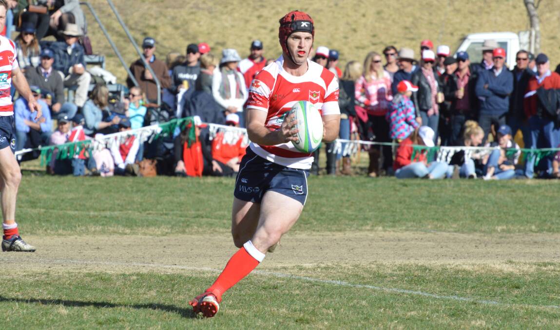 Unique opportunity: Walcha star Simon Newton is heading to New Zealand and Argentina next month with the Stockies rugby side.