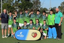 The Tamworth under 14 boys added to their ever-growing trophy cabinet at Taree on the weekend.