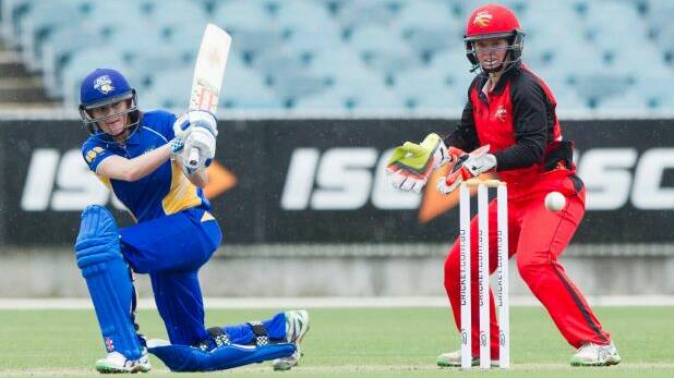 Erin Osborne led the ACT Meteors to two wins to start their WNCL campaign. Photo: Jay Cronan