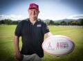 Bill Fitzgerald, pictured here at the media announcement ahead of this weekend's Tamworth Women's International Rugby Tens Tournament, has spoken of his disappointment at having to cancel the event. File picture Peter Hardin