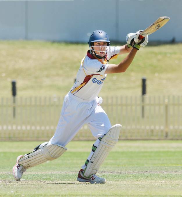 Good nick: City United's Tom Fitzgerald has returned from a stint in England over the winter in good form. On Sunday he will pad up for Tamworth as they open their War Veterans Cup campaign against Inverell.