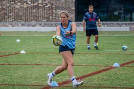 Rosie Ferguson was on Thursday named in the final 32 for the Waratahs' 2024 Super W campaign. Picture Waratahs Media