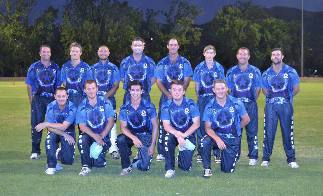 Fourth time lucky: The successful Old Boys side after they broke their one-day finals hoodoo with a 16-run win over South Tamworth on Friday night.