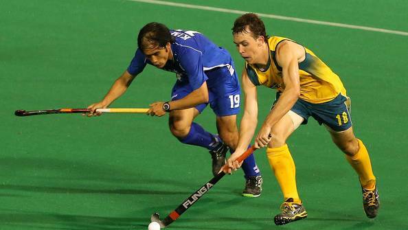 New heights: Fresh from being elevated to the national mens squad, Tamworth's Matt Willis will line up for the Kookaburras in Darwin later this month.