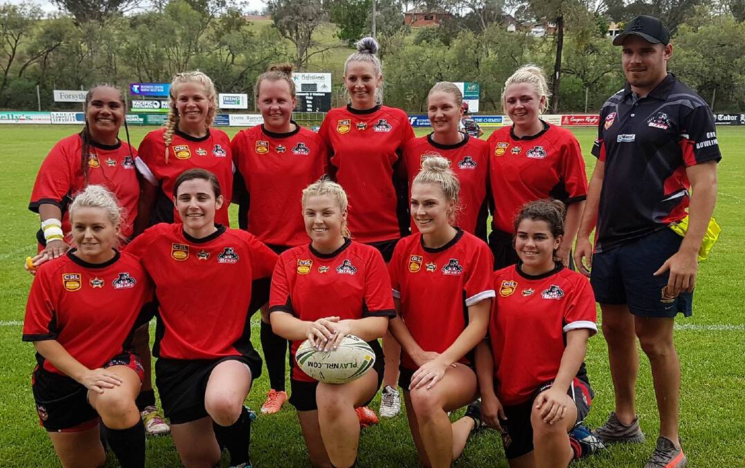 Champions: North Tamworth were crowned Group 4 Women's Nines champions on Saturday. 
