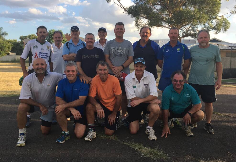 Returning to the crease: Tamworth's Over 50s cricketers are ready and looking forward to this week's State Championships.
