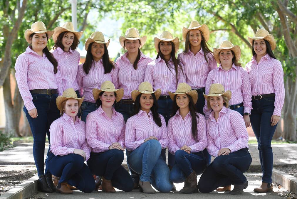 TAMWORTH ROYALTY: This year's Zonta Club of Tamworth Inc's Queen of Country Music Quest entrants. Photo: Gareth Gardner 170119GGA01