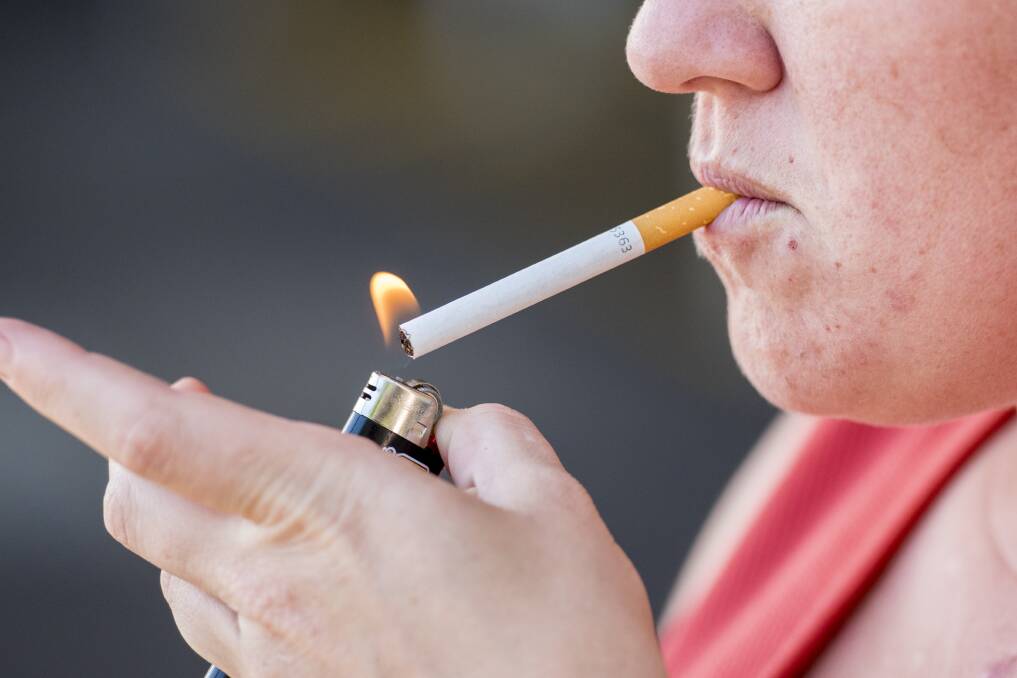 BLOW OUT: Tamworth still has one of the highest rates of smoking in NSW. Photo: Peter Hardin