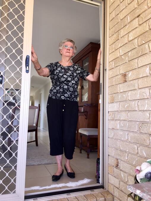 TWIN TERRORS: Oxley Vale resident Sandra Schneider laid a line of flour at the door so she could be certain when her uninvited cold-blooded housemate left. Photo: Jacob McArthur