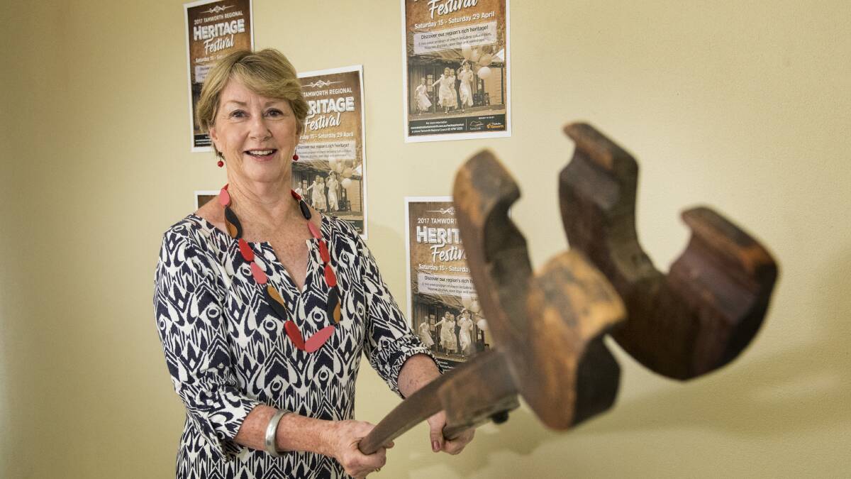 FUNDING: Councillor Juanita Wilson encourages locals to grab a hold of funding now available to preserve the region's heritage. Photo: Peter Hardin