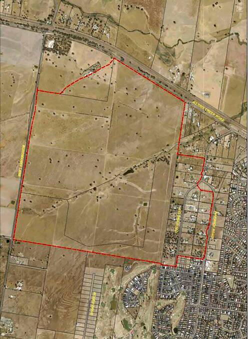 IN MOTION: The 320ha area in South Tamworth flagged for residential rezoning