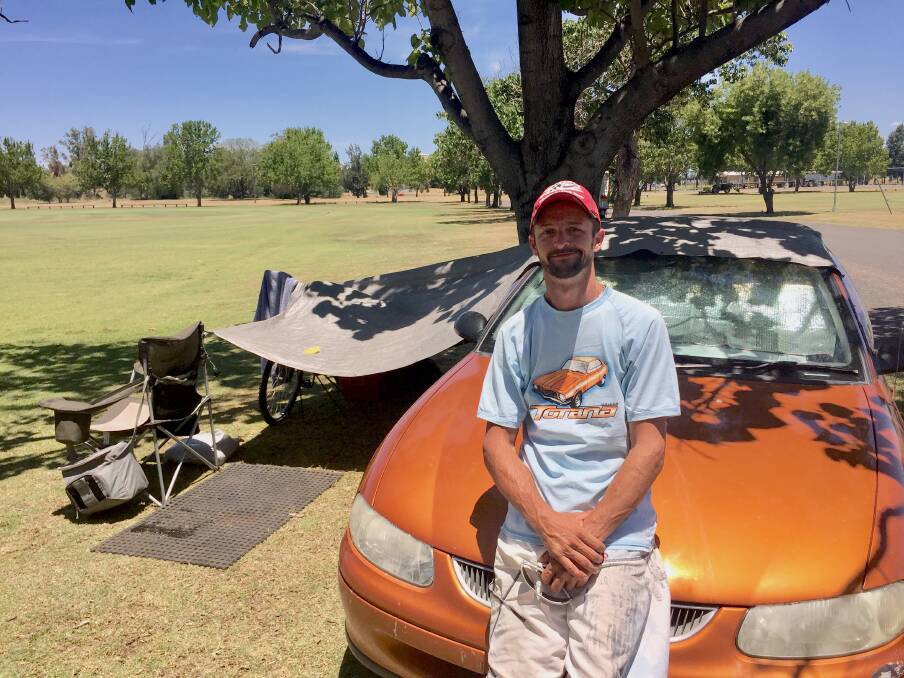 FIRST TIME: Former Tamworth man Brent Bullock is looking forward to his first camping experience during the festival. Photo: Jacob McArthur