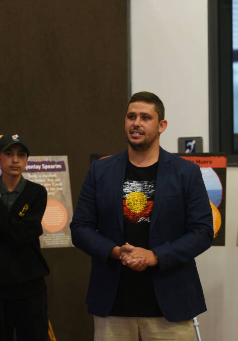 MENTOR: Marc Sutherland is helping Aboriginal students "find more success" in education. Photo: Gareth Gardner 280617GGD01