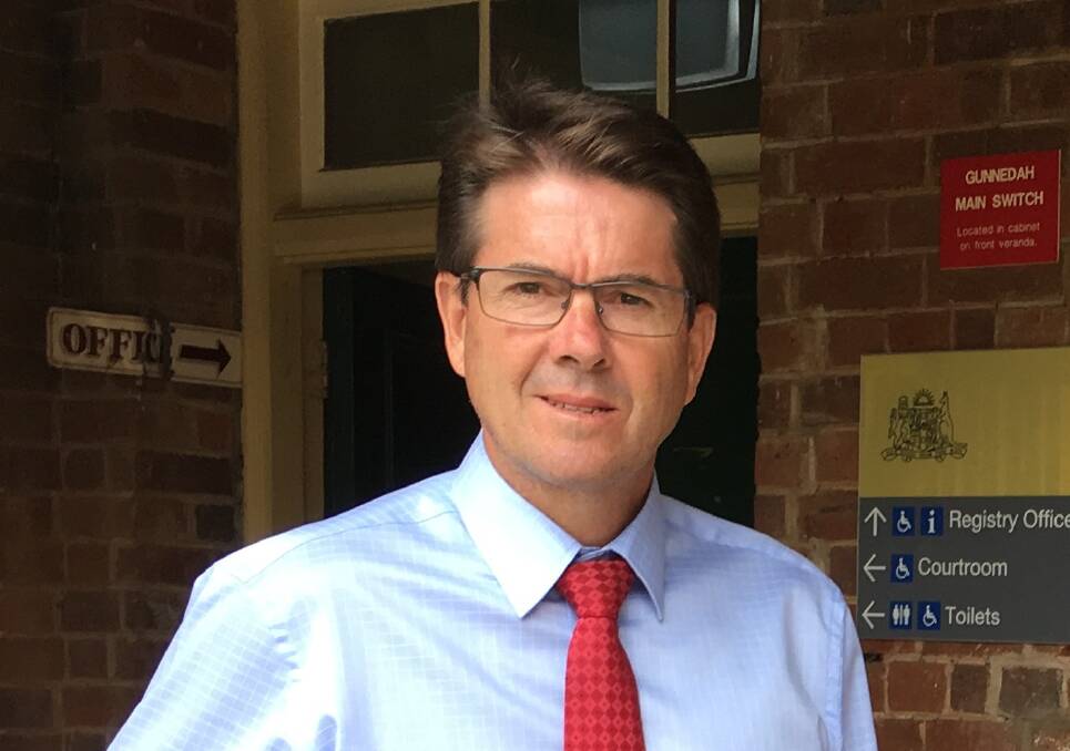 EXCITED: Tamworth MP Kevin Anderson was buoyed by funding for road projects in the electorate.
