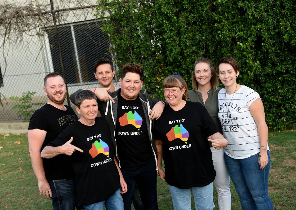SUPPORTERS: Local residents at a recent marriage equality forum in Tamworth. Photo: Gareth Gardner 140317GGE04