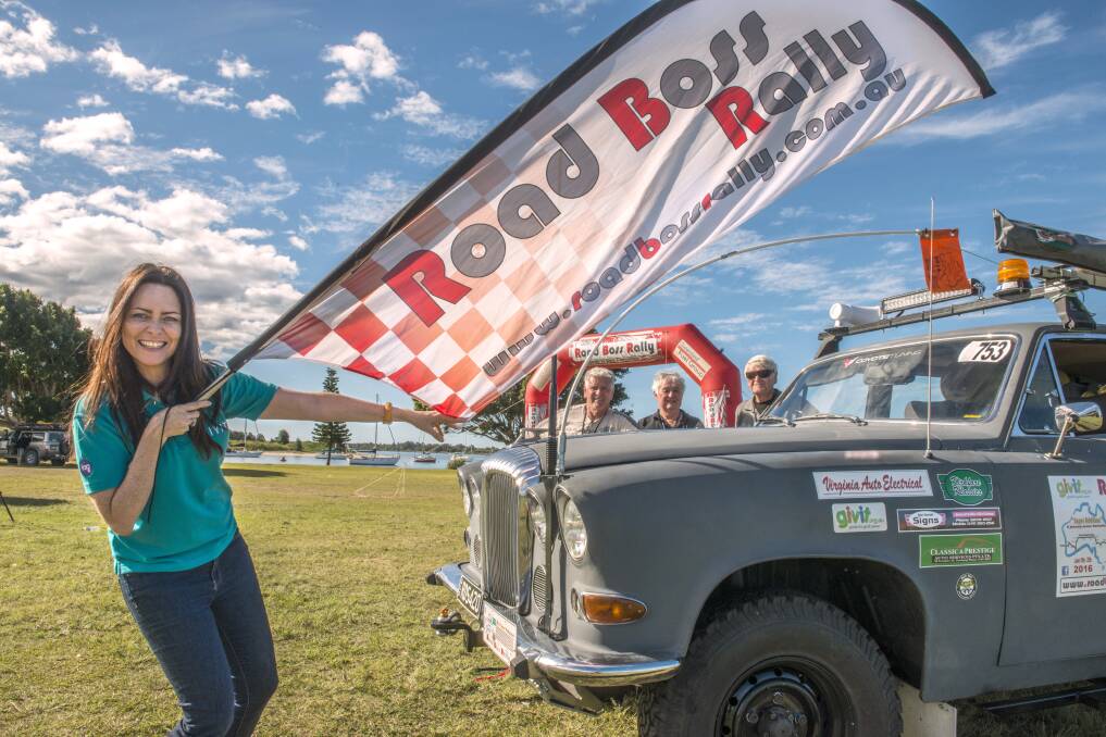 GEARING UP: Juliette Wright, founder and CEO of online charity GIVIT, will be waving the checkered-flag when the Road Boss Rally wraps in Tamworth next month.