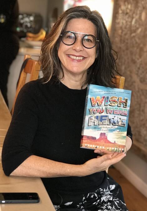 POSTCARD TOUR: Filmmaker and screenwriter Sheridan Jobbins is touring her first book, Wish You Were Here. Photo: Supplied