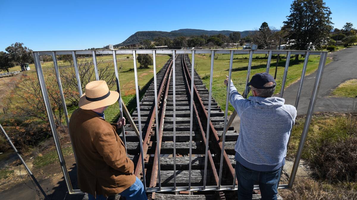 PROPOSAL: An idea to breathe new life into the dormant rail line between Tamworth and Manilla has sparked debate in the community. Photo: Gareth Gardner 290717GGB01