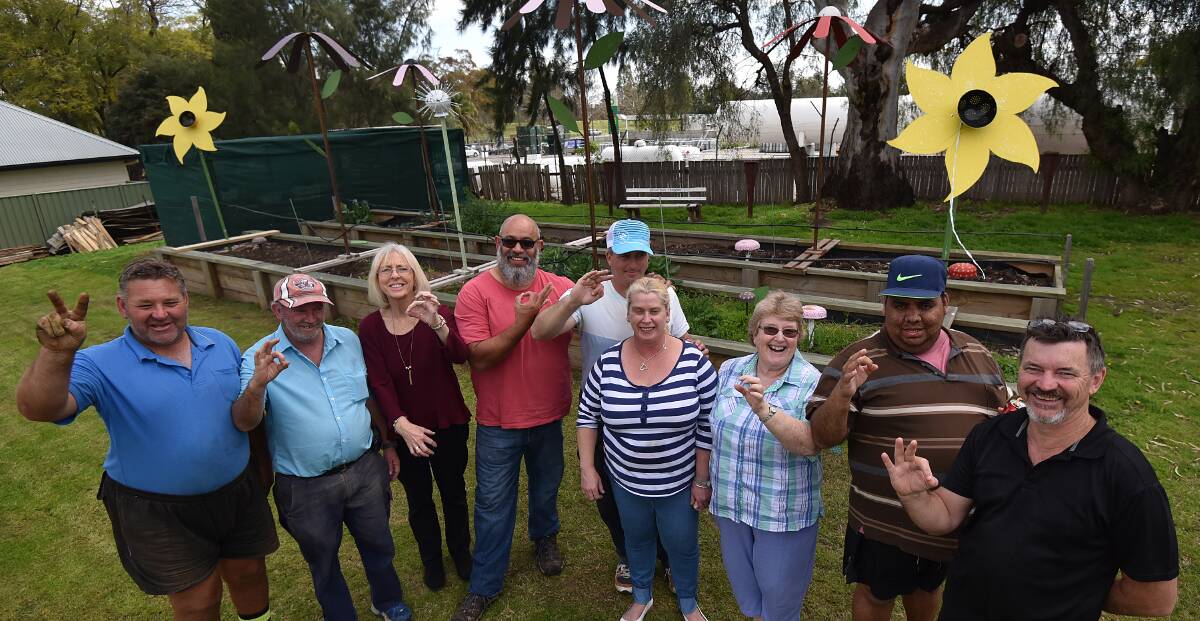 GOOD GATHERING: Billabong Clubhouse on Darling St had a small get together to celebrate the mental health campaign. Photo: Gareth Gardner