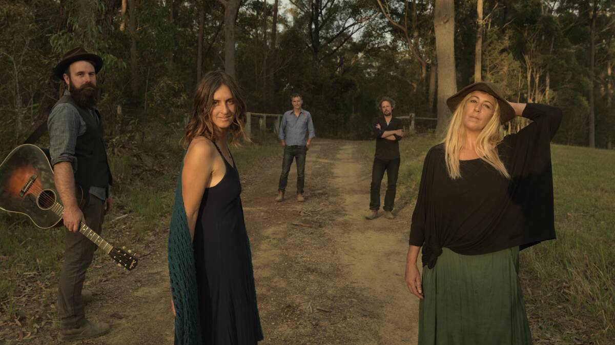 BUSH BASH: The Waifs are coming back to Tamworth on the back of their latest and best album, according to Vikki Thorn, pictured second from left. Photo: Supplied 