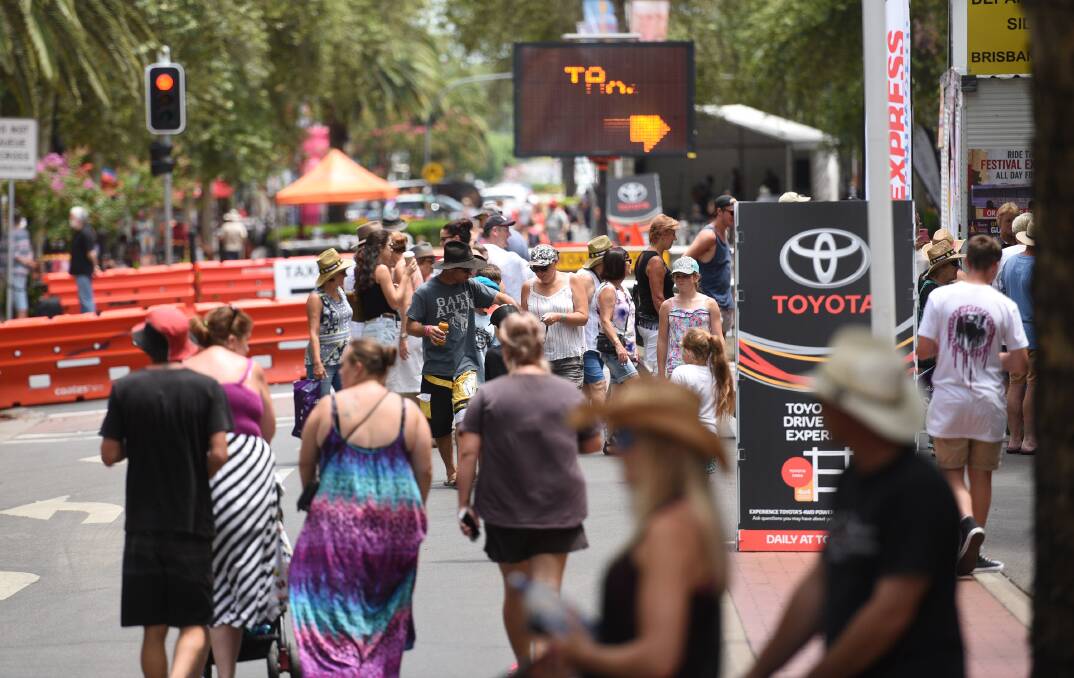 TOLL TALK: Council looking into hitting businesses with new fee during major events such as the Country Music Festival. Photo: Gareth Gardner