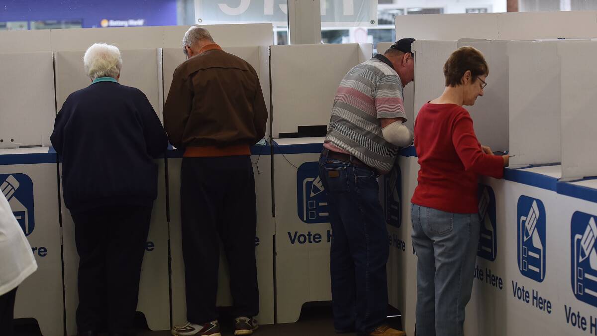 ELECTION DAY: You will be able to track council results online at votensw.info. Photo: Gareth Gardner 090916GGG06